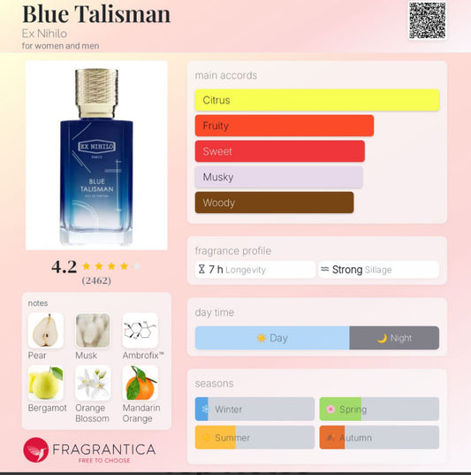 Blue Talisman by Ex Nihilo