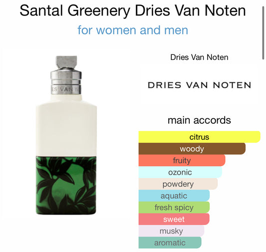 Santal Greenery - Dries Van Noten