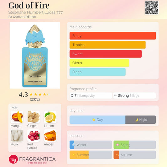 God of Fire by Stéphane Humbert Lucas 777