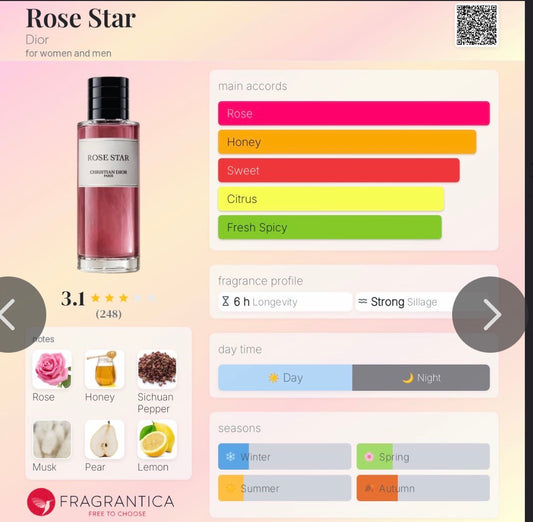 Rose Star by Dior
